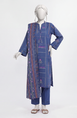PRINTED LAWN STITCHED 3 PIECE