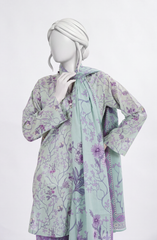 PRINTED LAWN STITCHED 3 PIECE