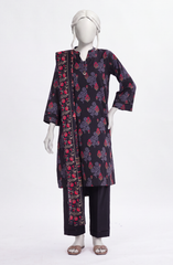 PRINTED LAWN STITCHED 3 PIECE