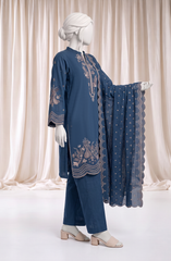 3 PIECE- EMBROIDERED PREMIUM KHADDAR SUIT