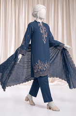 3 PIECE- EMBROIDERED PREMIUM KHADDAR SUIT