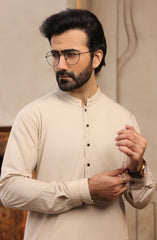 FESTIVE'22 MEN FORMAL STYLING KAMEEZ SHALWAR BEIGE