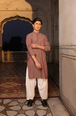 TEENS KURTA BROWN