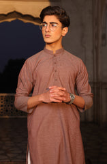 TEENS KURTA BROWN