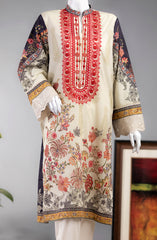 RICH ORNAMENT LAWN PRINTED 1PC STITCH KURTI (6660831477934)