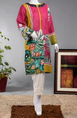 NIGHT BLOOMER LAWN PRINTED 1PC STITCH KURTI (6660887445678)