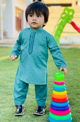 INFANT KAMEEZ SHALWAR GREEN