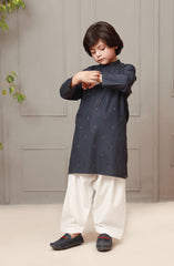SUMMER'22 BOYS PRINTED KURTA BLUE