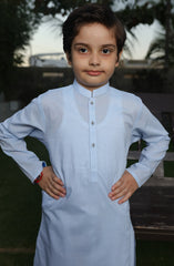 SUMMER'22 BOYS SEMI FORMAL STYLING KURTA SKY BLUE