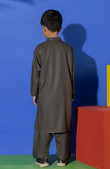 SUMMER'23 BOYS BASIC KAMEEZ SHALWAR GREEN