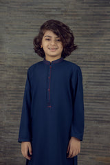 EID FESTIVE'22 BOYS SEMI FORMAL KAMEEZ SHALWAR BLUE