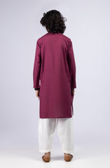 SUMMER'23 TEENS KURTA PLAIN PURPLE