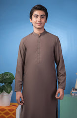 SUMMER'22 TEENS PLAIN KAMEEZ SHALWAR KHAKI