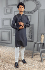 TEENS SEMI FORMAL STYLING KURTA DARK BLUE