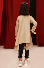 WINTER'22 SILK PAPER BEIGE 1PC STITCHED KURTI