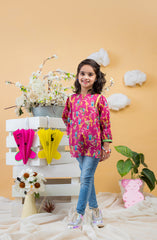 PINK CARNIVAL STITCHED 1PC STITCH KURTI
