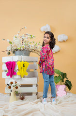PINK CARNIVAL STITCHED 1PC STITCH KURTI