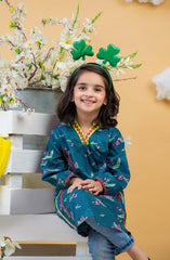 BLUE NIGHT STITCHED 1PC STITCH KURTI