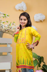 MUSTARD MILES STITCHED 1PC KURTI