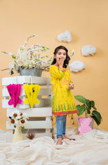 MUSTARD MILES STITCHED 1PC KURTI