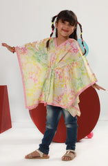 SUMMER'23 BROKEN OMBRE GREEN 1PC STITCHED KURTI