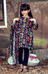 CHOGHA GIRLS 2PC STITCHED SUIT