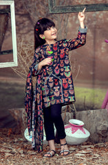 CHOGHA GIRLS 2PC STITCHED SUIT