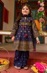 FESTIVE'22 CHIRAGH SEMI FORMAL GIRLS 3PC STITCHED SUIT