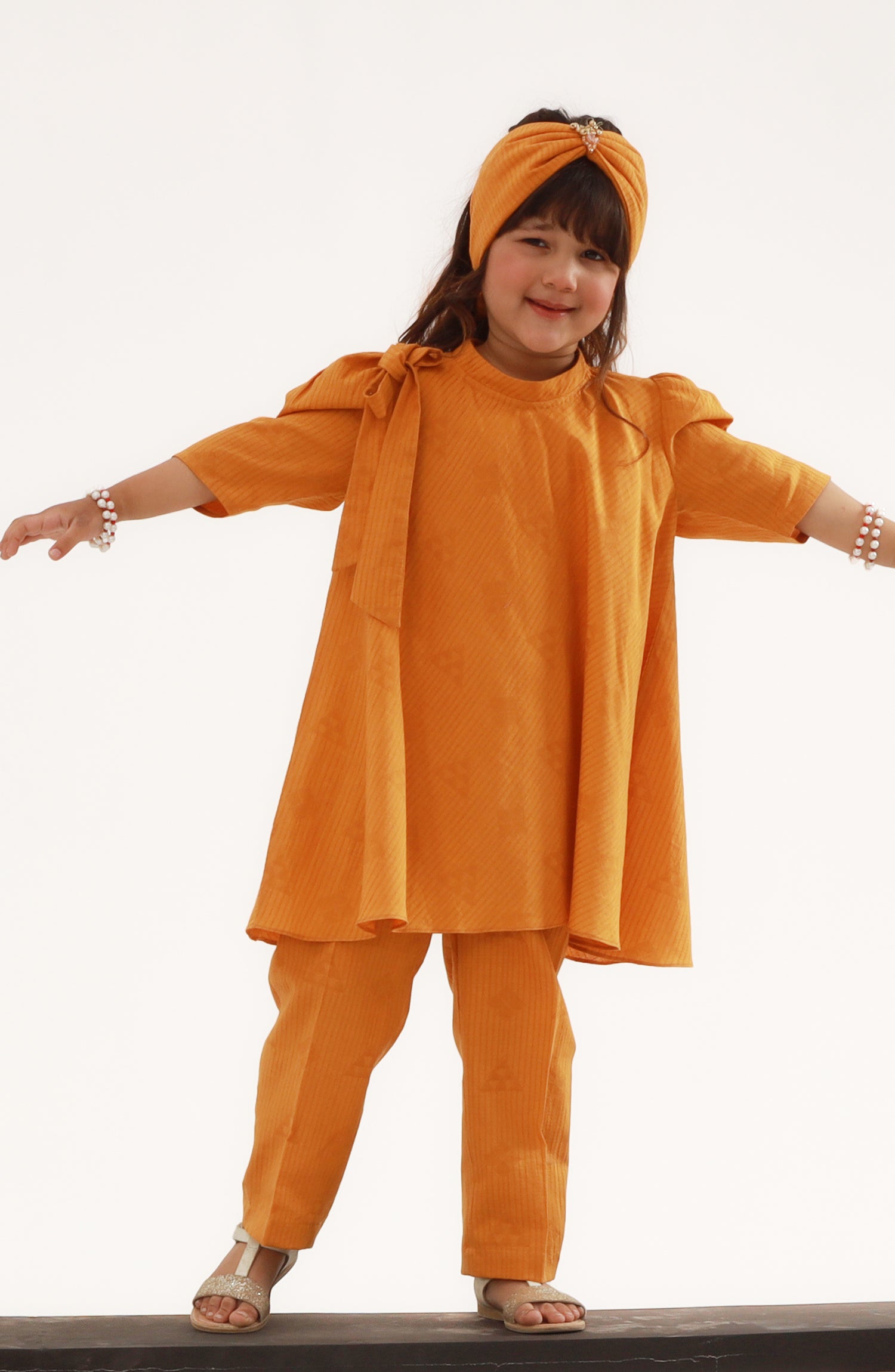 SUMMER'23 GIRLS 2PC STITCHED SUIT