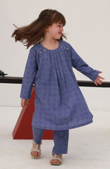 SUMMER'23 GIRLS 2PC STITCHED SUIT
