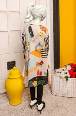 SUMMER'22 DOODLE ART 1PC STITCH KURTI
