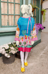 SUMMER'22 WATERCOLOR PURPLE 1PC STITCH KURTI