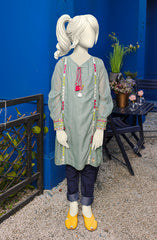 SUMMER'22 PEACOCK FLURRY 1PC STITCH KURTI