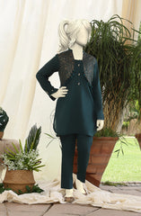 TARZ-E-PAKISTAN TEEN GIRLS 1PC STITCH KURTI