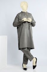 WINTER'22 DOVE GREY 2PC STITCHED SUIT