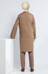 WINTER'22 TAN BOWN 2PC STITCHED SUIT