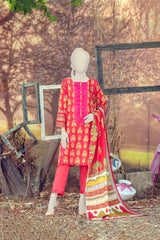 ISFAHAN EMBROIDERED STITCHED 3PC SUIT