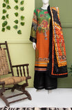 WOMEN ETHEREAL HORAL LAWN 3PC UNSTITCHED