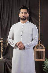 MEN KURTA PLAIN OFF WHITE