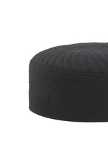 MTJ BLACK MEN CAP WASH N WEAR