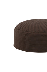 MTJ BROWN MEN CAP WASH N WEAR