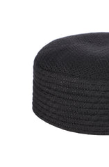 MTJ BLACK MEN CAP WASH N WEAR