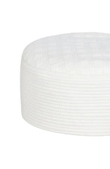 MTJ OFF WHITE MEN CAP WASH N WEAR