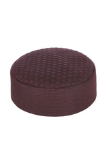 MTJ MAROON MEN CAP WASH N WEAR