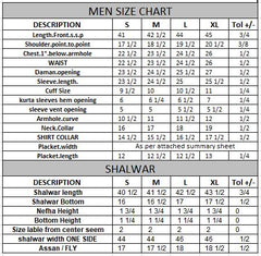 MEN KAMEEZ SHALWAR BLUE