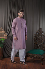 MEN KURTA CASUAL MAROON (6633878192302)