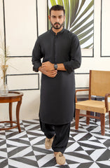 MEN KAMEEZ SHALWAR BLACK