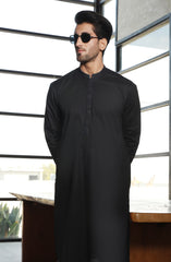 SUMMER'23 MEN KURTA CASUAL BLACK