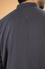 WINTER'22 MEN KURTA CASUAL CHARCOAL