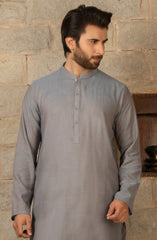 MEN KURTA PLAIN BLUE (6675491455150)